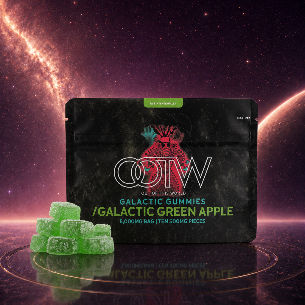Galactic Green Apple Gummies